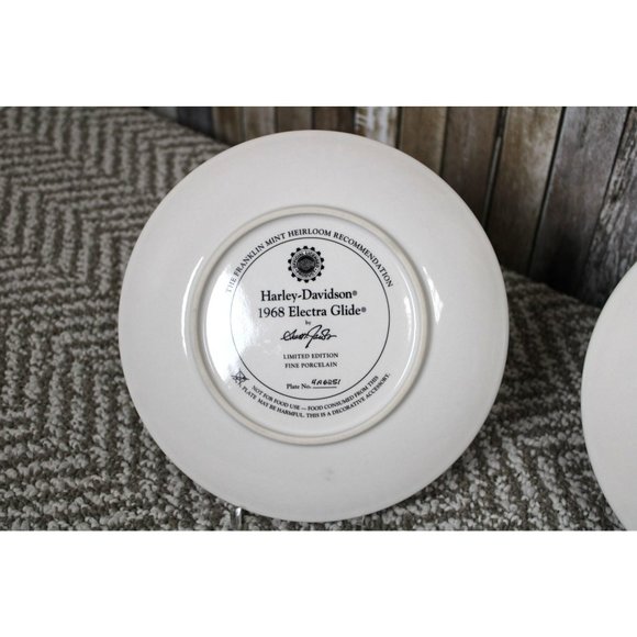 (4) Collector Harley Davidson Plates - Picture 11 of 16